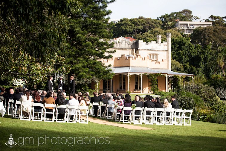 Vaucluse House Wedding Ceremony