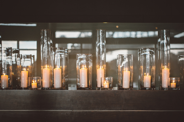 Hurricane Vases/Candles, Wedding Decor Hire