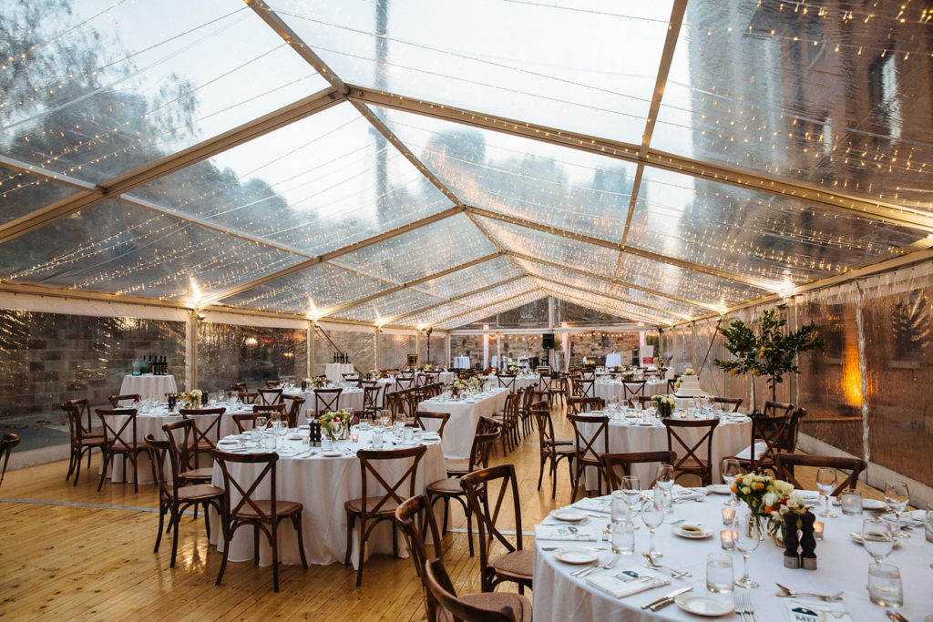 Hyde Park Barracks Clear Roof Marquee