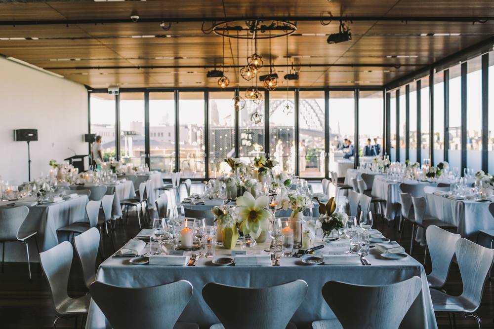 MCA Harbourside Room Terrace Wedding