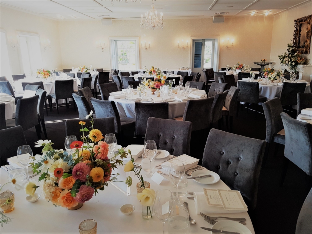 Wedding Reception Space at Dunbar House