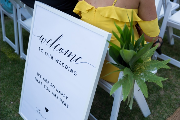Custom Welcome Signage in A1. Image Society Photography.