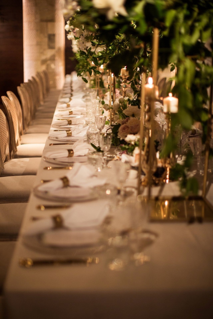 Dreamy tablescapes. Wedding planning down to the finest detail. Image GM Photographics.