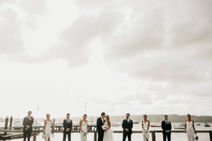 Bridal party goals at Watsons Bay