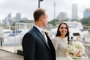 Bride and Groom at Ovolo to Sails Wedding