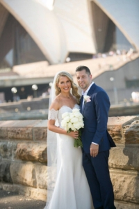 Bride and Groom Sydney Opera House