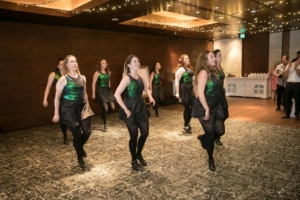 Irish dancers for wedding at ZEST