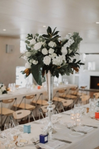 White Wedding Flowers Bathers Pavilion