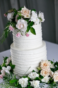 Quay restaurant wedding reception cake