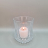 Cut Glass Round Votive Candle Hire