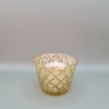 Diamond Gold Mercury Votive Candle Hire