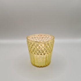 Mercury Gold Stars and Stripes Votive