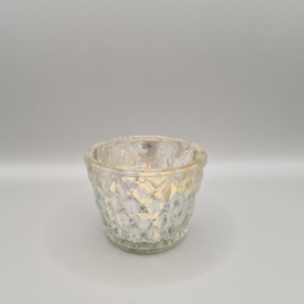 Silver Mercury Votive Candle Hire for Weddings and Events