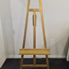 Gold Easel for Hire, weddings and events