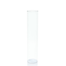 Large Glass Sleeve for Taper Candle Holder