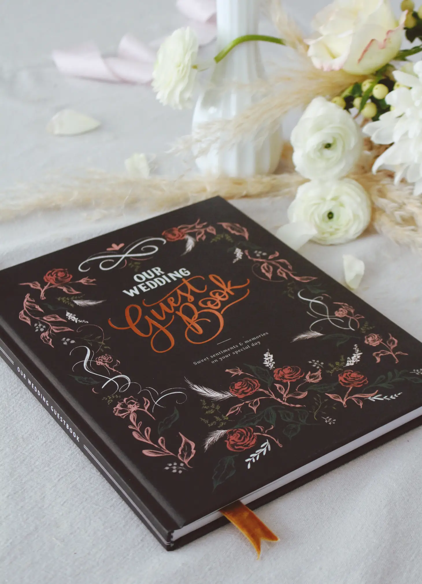 Hard Cover Interactive Guest Book