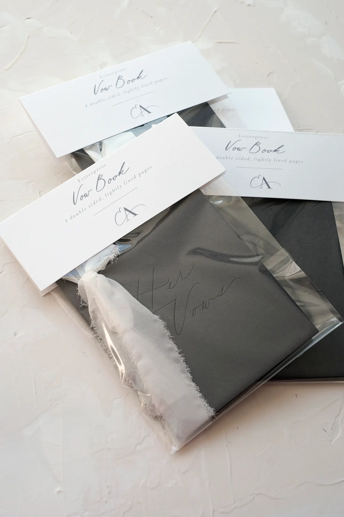 Vow Booklet Packaging