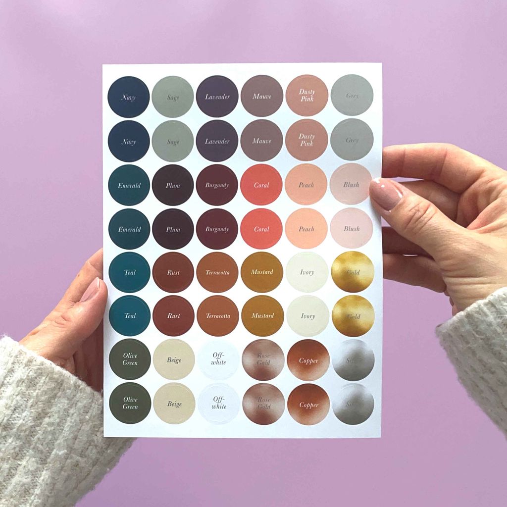 Sticker Set Wedding Planner